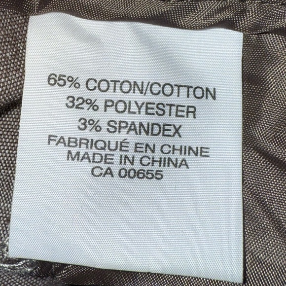 Smart Set Pants Wide Leg Brown Trousers Cotton Classic Blend Women’s Size 9 - Picture 16 of 16